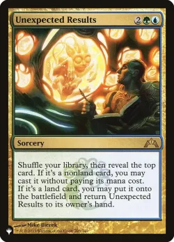 Unexpected Results #GTC-203 · Magic: The Gathering