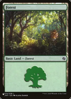 Forest #JMP-74 · Magic: The Gathering