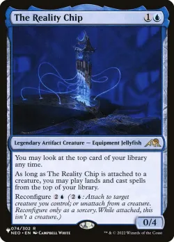 The Reality Chip #NEO-74 · Magic: The Gathering