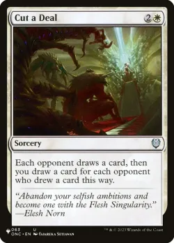Cut a Deal #ONC-63 · Magic: The Gathering