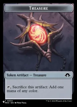 Treasure #TMH3-34 · Magic: The Gathering