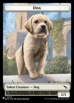 Dog #TMKM-1 · Magic: The Gathering