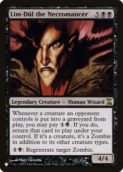 Lim-Dûl the Necromancer #TSP-114 · Magic: The Gathering