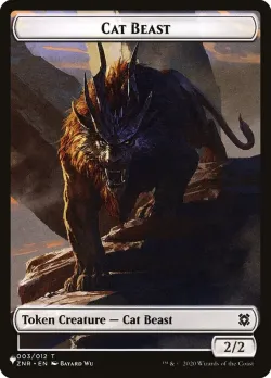 Cat Beast #TZNR-3 · Magic: The Gathering