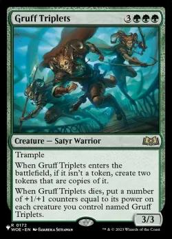 Gruff Triplets #WOE-172 · Magic: The Gathering