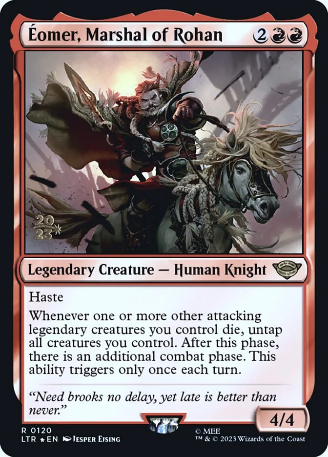 Éomer, Marshal of Rohan 「PLTR/120s」「EN」