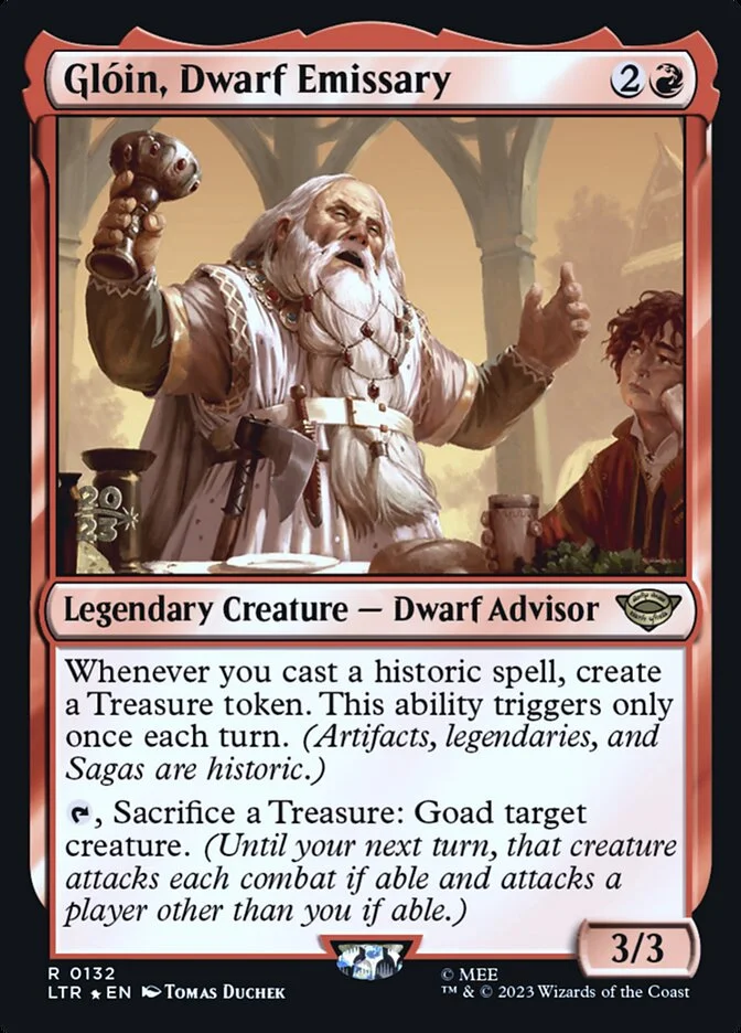 Glóin, Dwarf Emissary 「PLTR/132s」「EN」