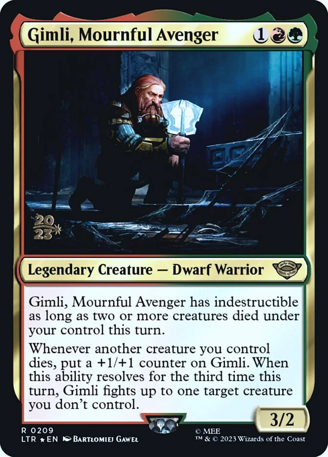 Gimli, Mournful Avenger 「PLTR/209s」「EN」