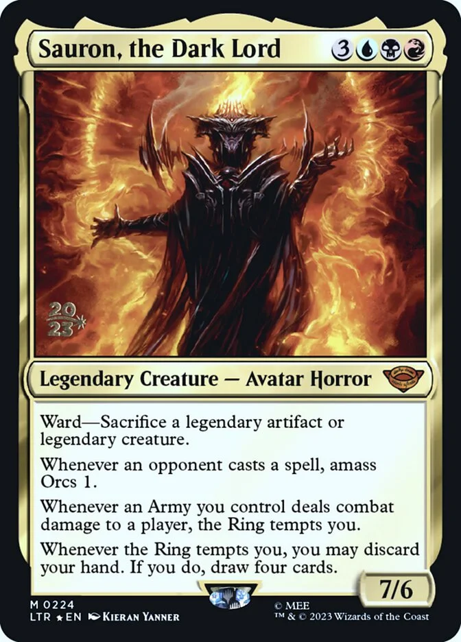 Sauron, the Dark Lord 「PLTR/224s」「EN」