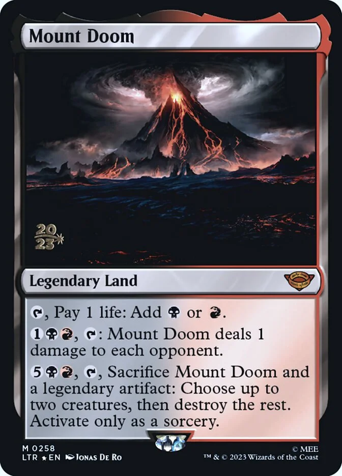 Mount Doom 「PLTR/258s」「EN」