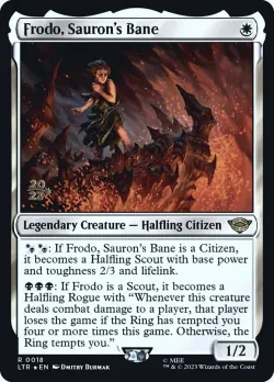 Frodo, Sauron's Bane #18s · Magic: The Gathering