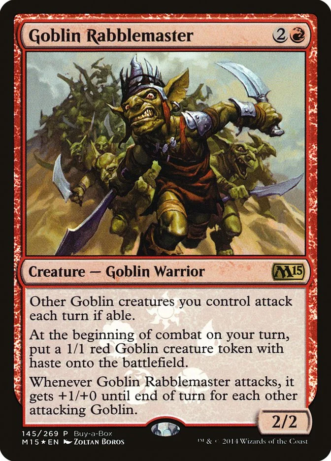 Goblin Rabblemaster 「PM15/145」「EN」