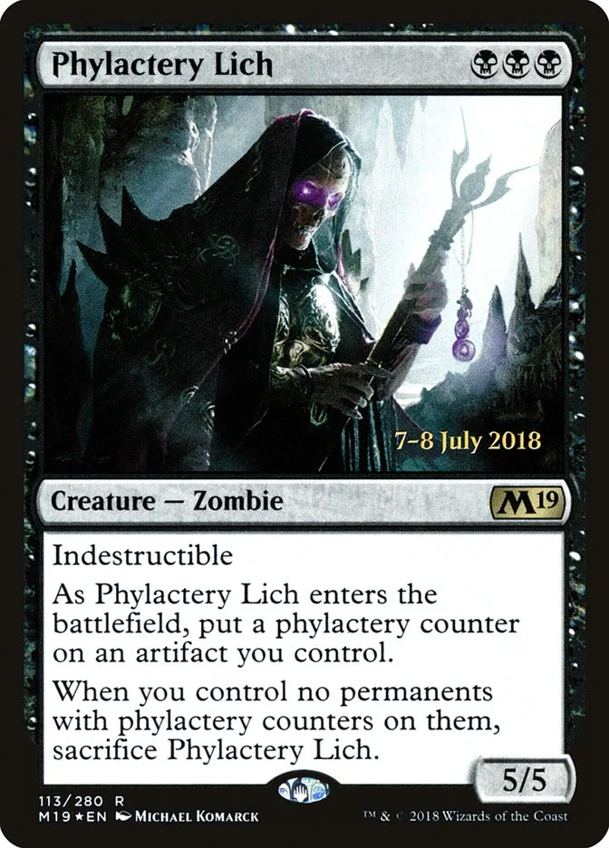 Phylactery Lich 「PM19/113s」「EN」