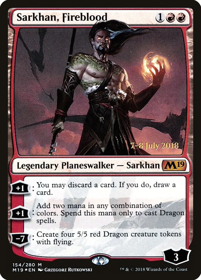 Sarkhan, Fireblood 「PM19/154s」「EN」