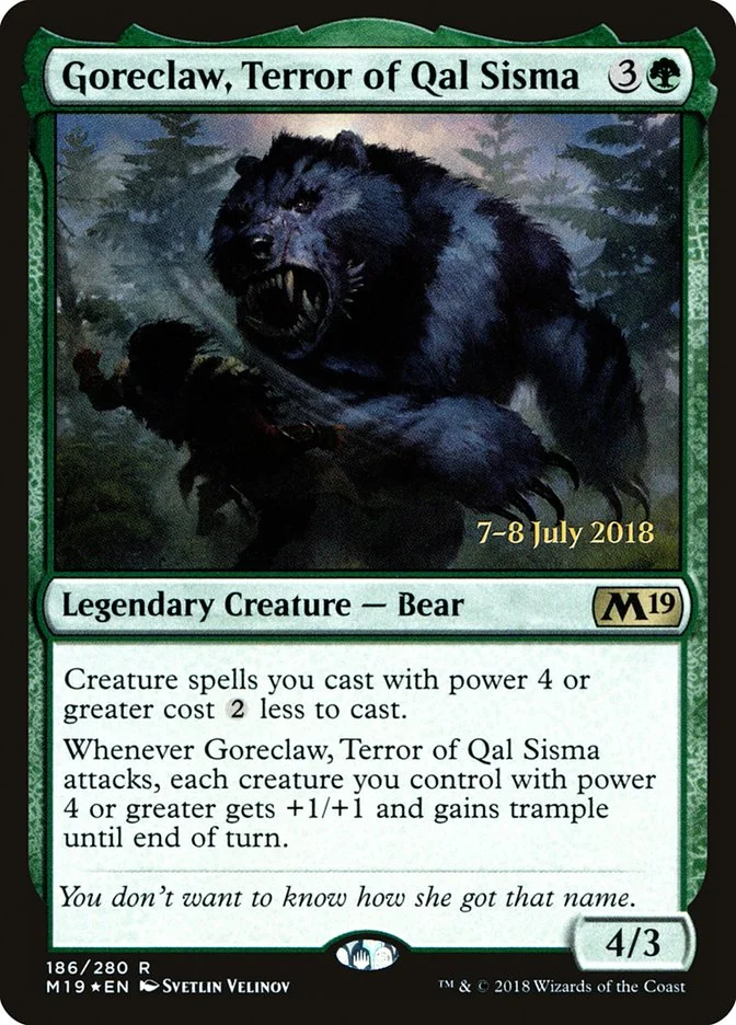 Goreclaw, Terror of Qal Sisma 「PM19/186s」「EN」