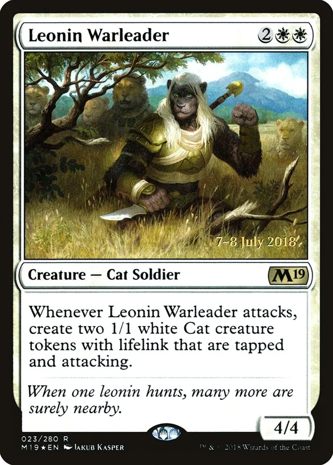 Leonin Warleader 「PM19/23s」「EN」