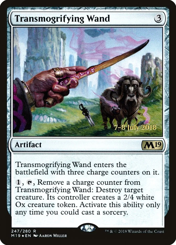 Transmogrifying Wand 「PM19/247s」「EN」
