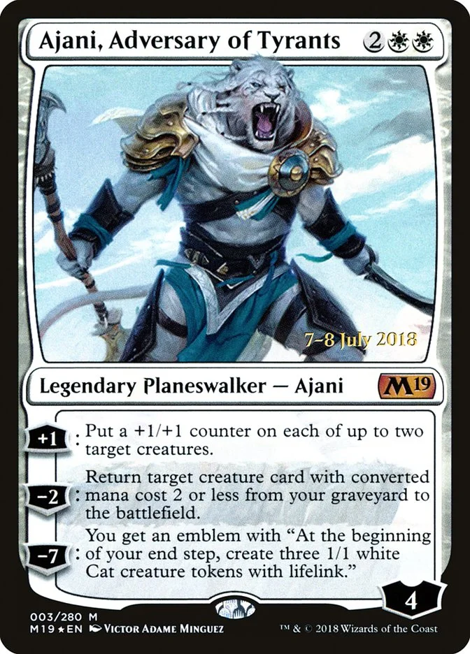 Ajani, Adversary of Tyrants 「PM19/3s」「EN」