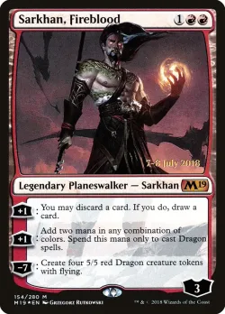 Sarkhan, Fireblood 「PM19/154s」「EN」
