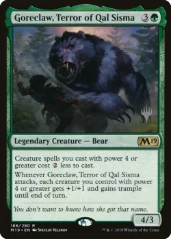 Goreclaw, Terror of Qal Sisma 「PM19/186p」「EN」