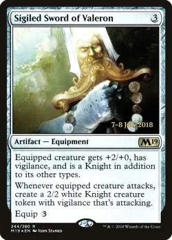 Sigiled Sword of Valeron 「PM19/244s」「EN」