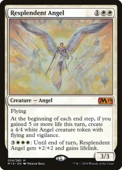 Resplendent Angel #34p · Magic: The Gathering