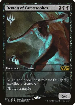 Demon of Catastrophes #91 · Magic: The Gathering