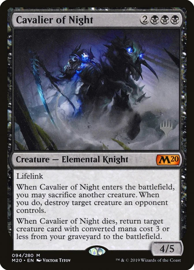 Cavalier of Night 「PM20/94p」「EN」