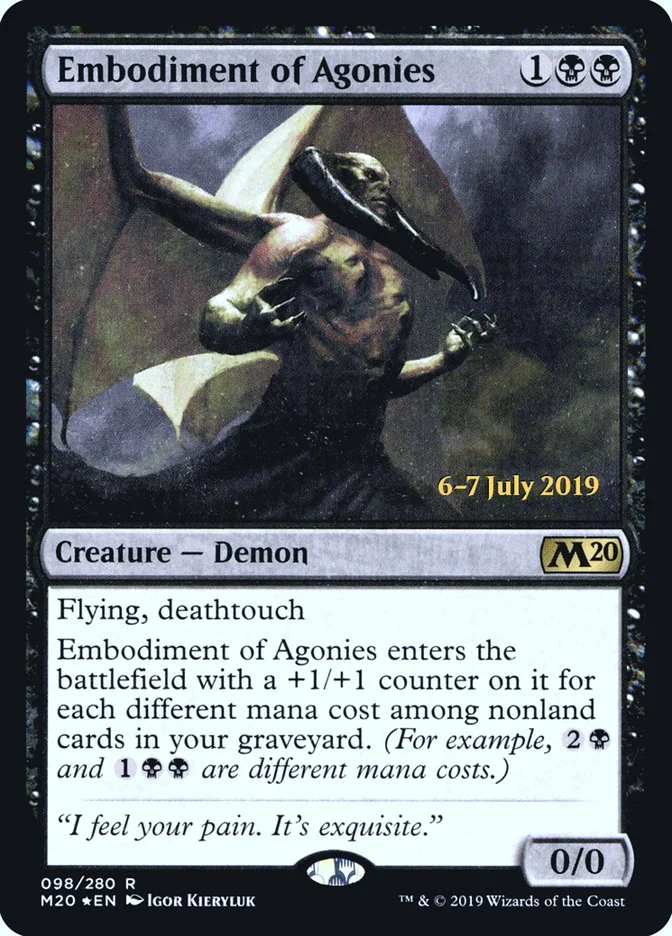 Embodiment of Agonies 「PM20/98s」「EN」