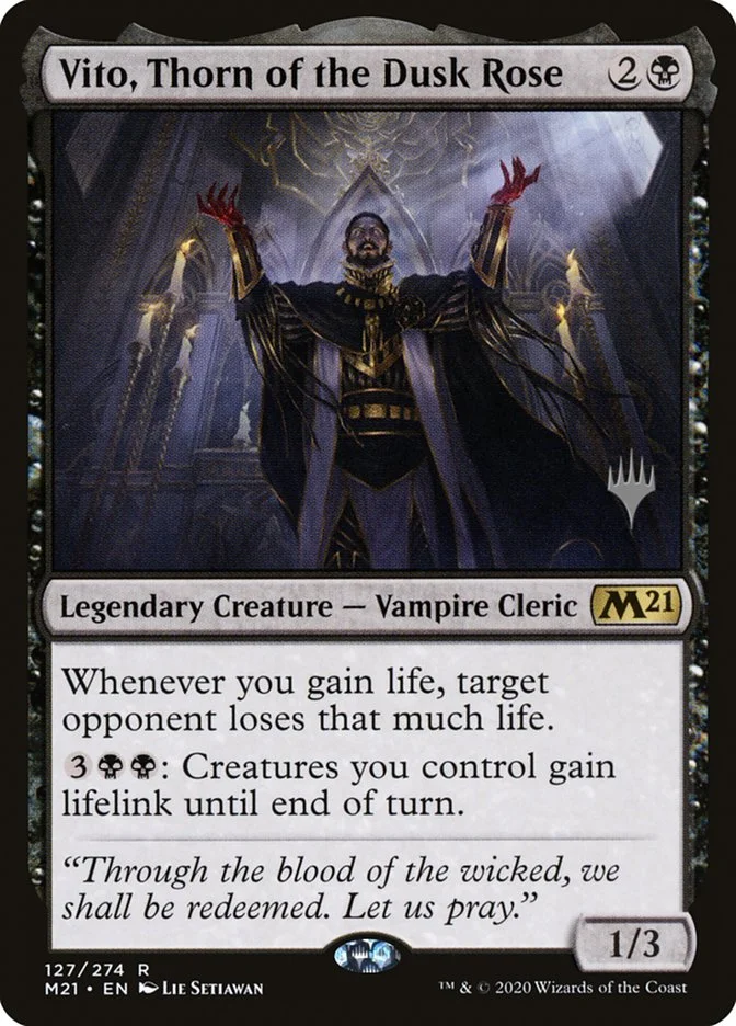 Vito, Thorn of the Dusk Rose 「PM21/127p」「EN」