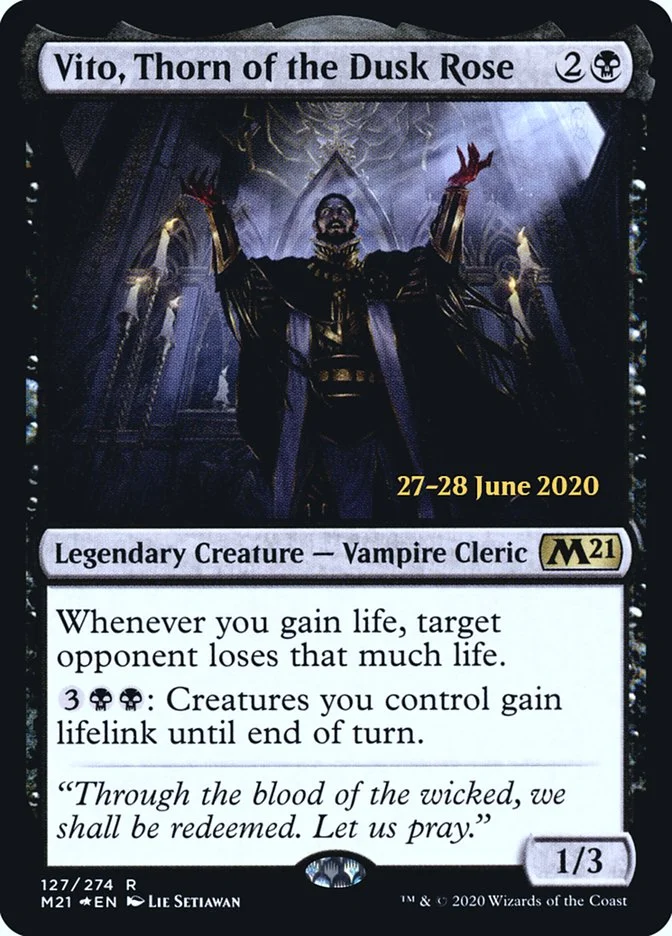 Vito, Thorn of the Dusk Rose 「PM21/127s」「EN」