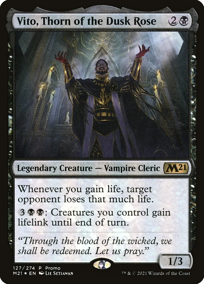 Vito, Thorn of the Dusk Rose 「PM21/127★」「EN」