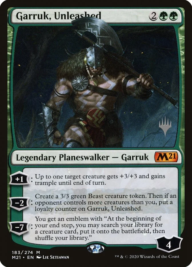 Garruk, Unleashed 「PM21/183p」「EN」