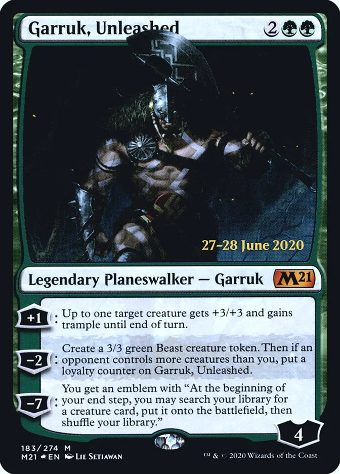 Garruk, Unleashed 「PM21/183s」「EN」