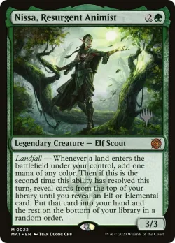Nissa, Resurgent Animist 「PMAT/22p」「EN」