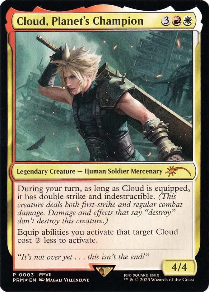 Cloud, Planet's Champion 「PMEI/2025-13」「EN」