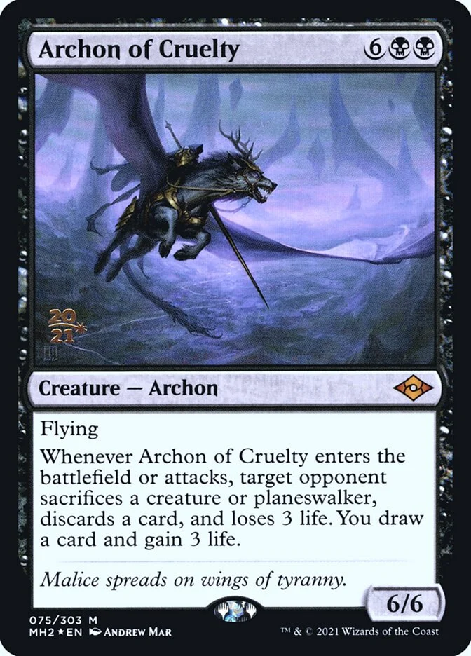 Archon of Cruelty 「PMH2/75s」「EN」