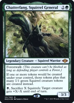 Chatterfang, Squirrel General 「PMH2/151s」「EN」