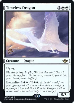 Timeless Dragon #35s · Magic: The Gathering