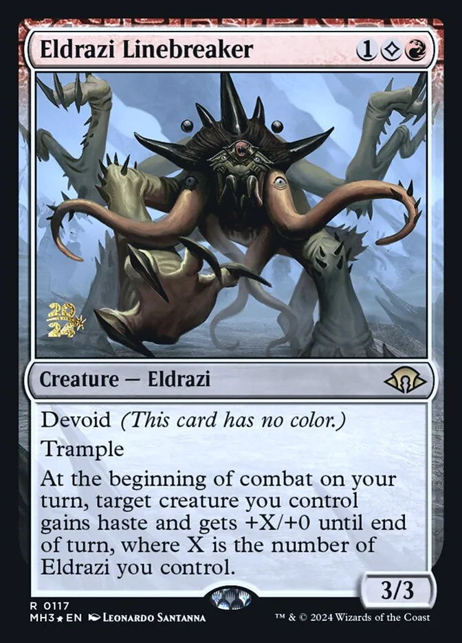 Eldrazi Linebreaker 「PMH3/117s」「EN」