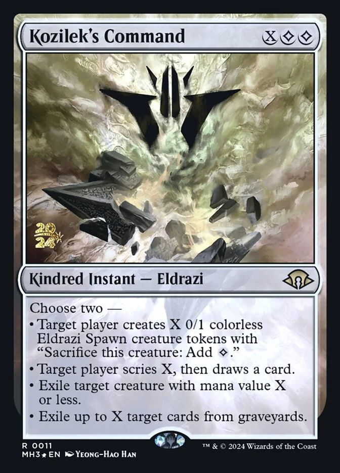Kozilek's Command 「PMH3/11s」「EN」