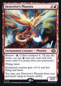 Detective's Phoenix #116s · Magic: The Gathering