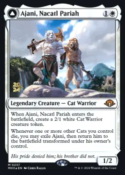 Ajani, Nacatl Pariah // Ajani, Nacatl Avenger 「PMH3/237s」「EN」