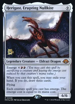 Herigast, Erupting Nullkite #8s · Magic: The Gathering