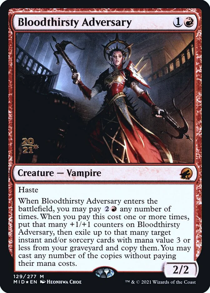 Bloodthirsty Adversary 「PMID/129s」「EN」