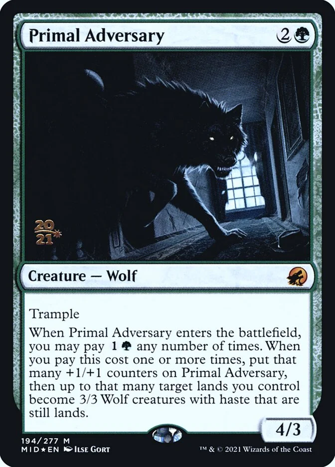 Primal Adversary 「PMID/194s」「EN」