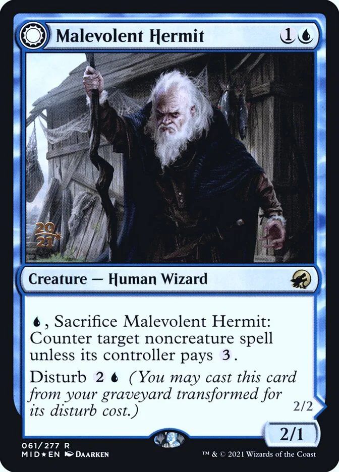 Malevolent Hermit // Benevolent Geist 「PMID/61s」「EN」