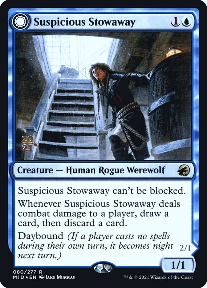 Suspicious Stowaway // Seafaring Werewolf 「PMID/80s」「EN」