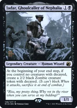 Jadar, Ghoulcaller of Nephalia #108s · Magic: The Gathering