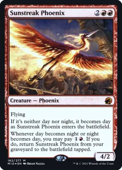 Sunstreak Phoenix #162s · Magic: The Gathering